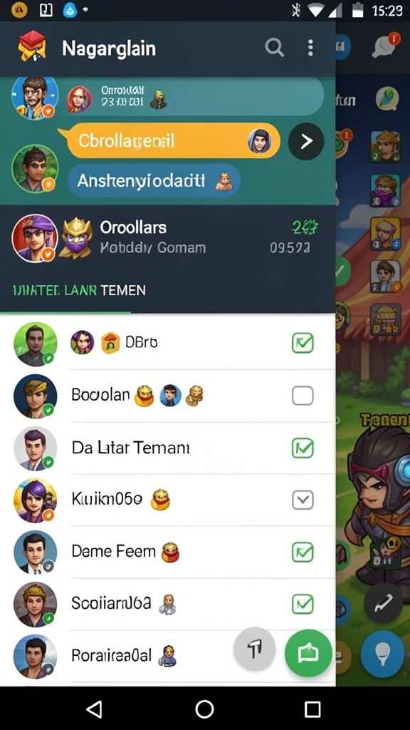ajaib88 - Tampilan antarmuka pengguna yang menarik dan intuitif.