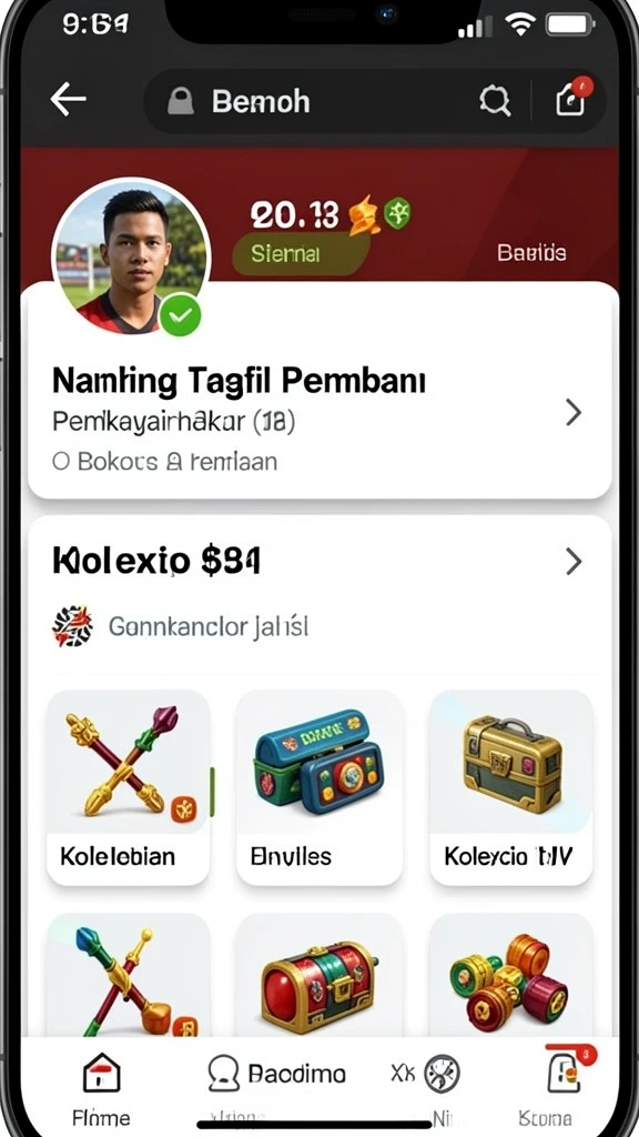 fatcai99 - Karakter unik yang bisa dipilih oleh pemain.
