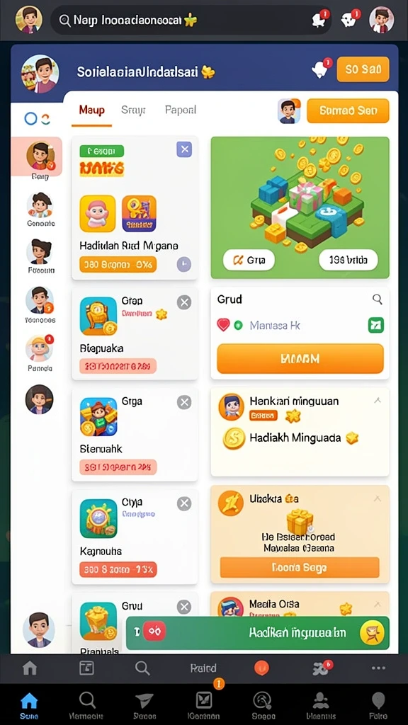 n06 - Tantangan seru yang menguji keterampilan pemain.