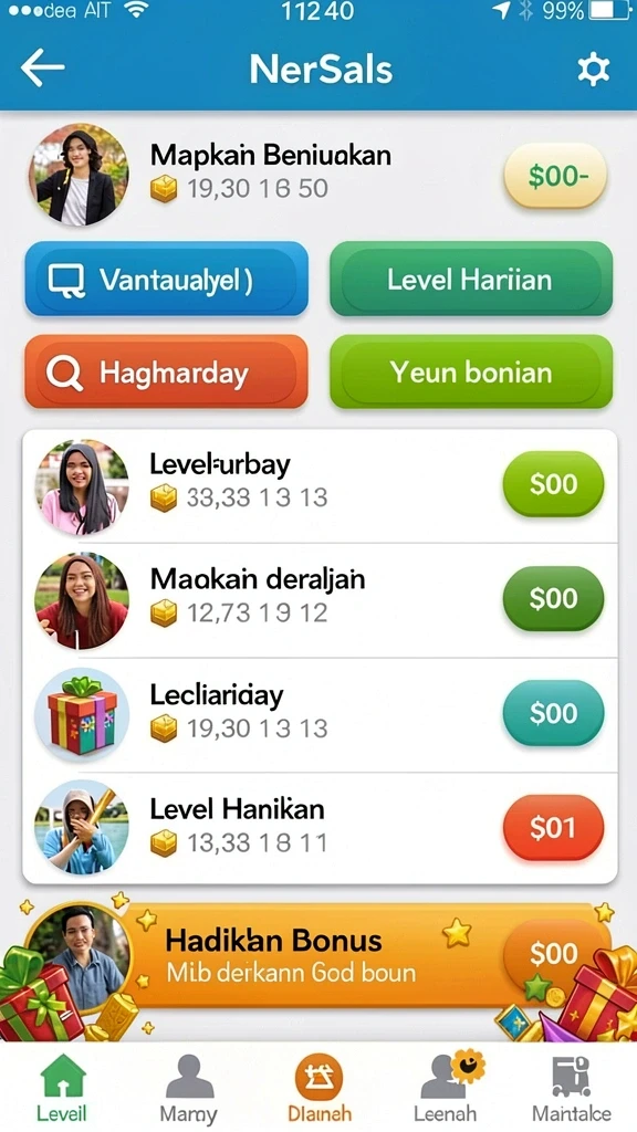 ngaso77 - Tangkapan layar dari permainan yang menegangkan.