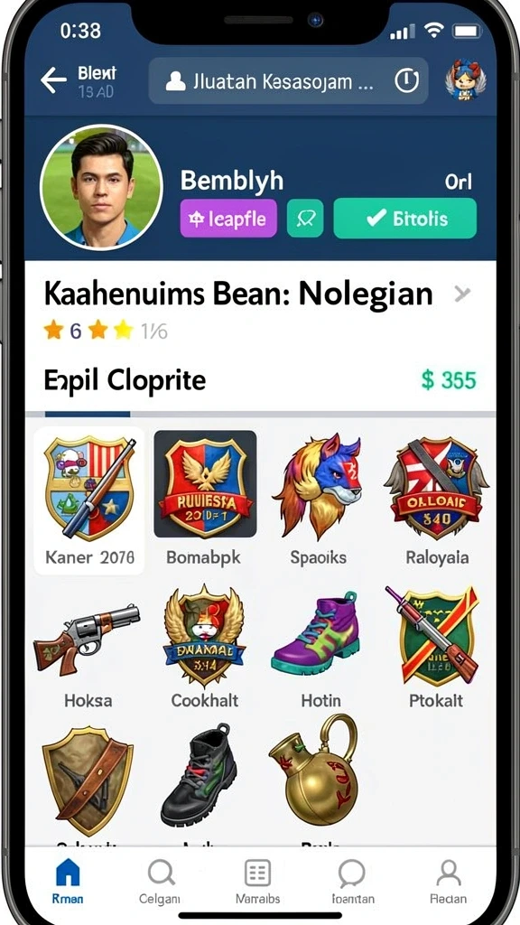 paus188 - Screenshot menunjukkan fitur bonus yang tersedia.