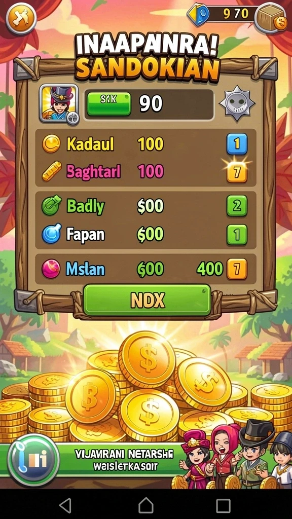 sayap33 - Tampilan awal game yang menarik dan penuh warna.