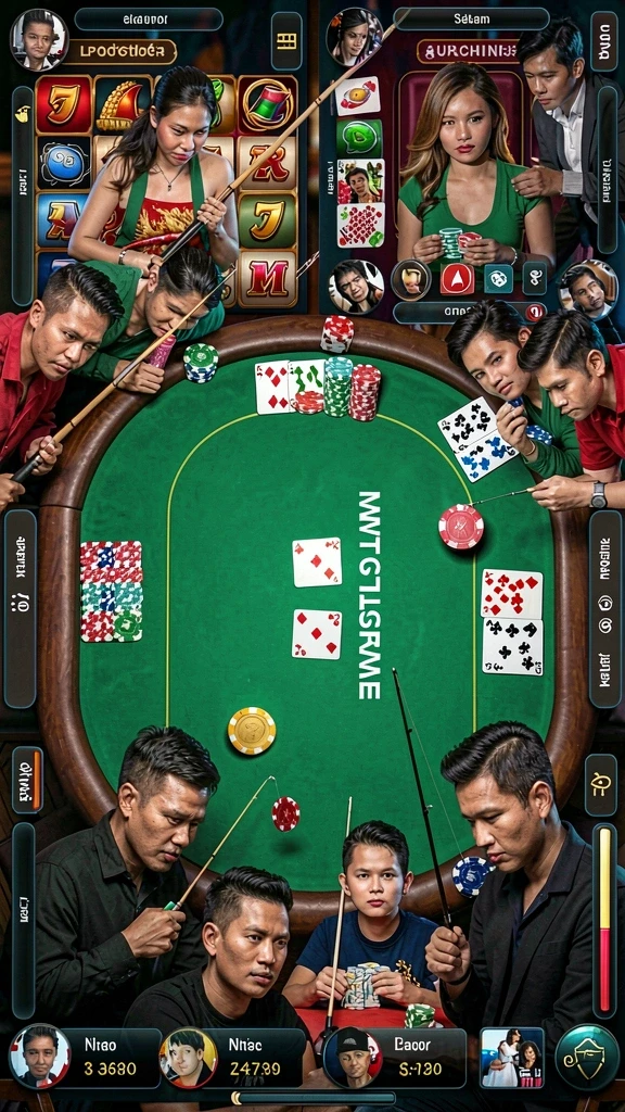 wdbos - Screenshot menampilkan karakter utama dalam aksi pertarungan.